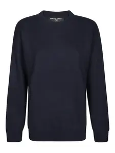 Свитер с плечевой панелью Daniele Fiesoli, синий