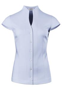 Блузка-рубашка KURZARM Vincenzo Boretti, цвет hellblau