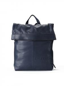 LIEBESKIND BERLIN Рюкзак Elvira из кожи с отделением для ноутбука 66 см, цвет «кобальтовый ночной»