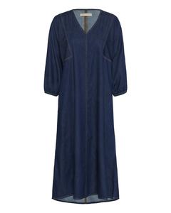 Макси платье CULTURE, Blue denim