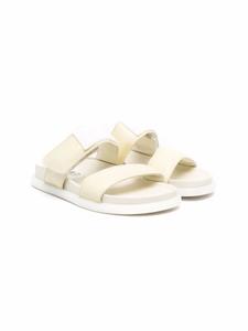 MM6 Maison Margiela Kids сандалии с закругленным носком, желтый