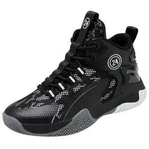 Нескользящие и дышащие низкие детские баскетбольные кроссовки TONYBEAR, черный