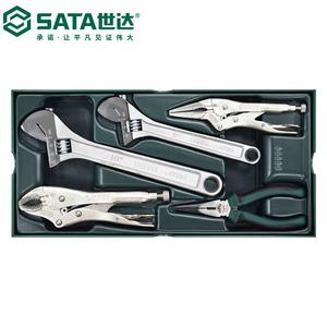 Набор держателей инструментов SATA — 5 шт., разводной ключ и плоскогубцы 09909