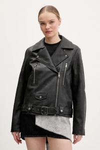 Байкерская куртка Tommy Jeans, черный