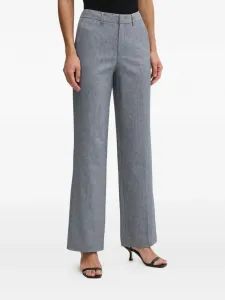 Брюки широкого кроя OUI, синий