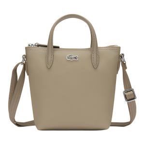 LACOSTE Женская коричневая сумочка из ПВХ, Brown