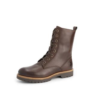 Ботильоны на шнуровке Travelin Forsol, темно-коричневый