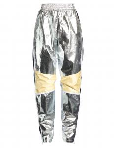 Брюки Rabanne, серебряный