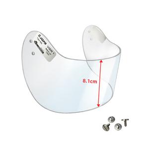 He Jiagong Защитная маска для хоккейного шлема, детская, прозрачное стекло, JOFA [совместима с M-XL]