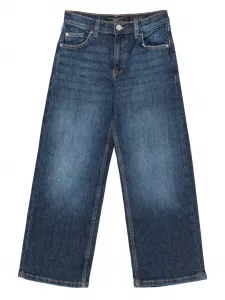 Брюки с пятью карманами Guess Kids, синий