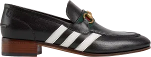 Кроссовки Adidas Adidas x Gucci Loafer 'Black Leather', черный