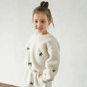 Толстовка с вышитой лентой в виде боа Branshes, цвет Ivory