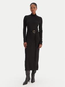 Вязаное платье loose fit Louisa 10336207 Vero Moda, черный