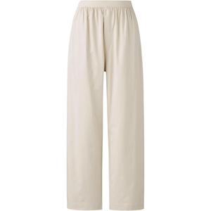 U Collection SS25 повседневные брюки женские beige UNIQLO, бежевый