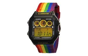 CASIO Часы Retrofit Series Quartz Movement Watch Men's Watch Black Dial