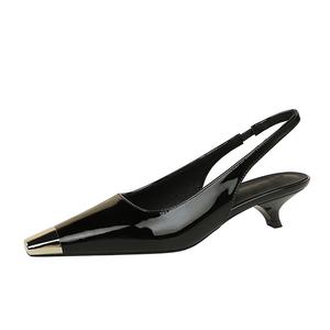 Женские туфли на высоком каблуке YAFEI XUANYU, Black