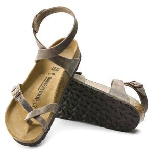 Женские мюли с ремешком на щиколотке Yara Birkenstock, Tobacco