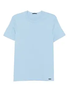 Футболка с круглым вырезом и короткими рукавами TOM FORD, синий