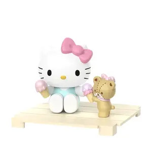 Hello Kitty Sweetheart Playmate Collection Mystery Boxes Single Mystery Box/Full Box 8 Pcs TOP TOY