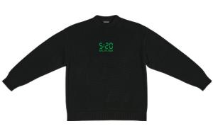 520 Толстовка унисекс черная Balenciaga, черный