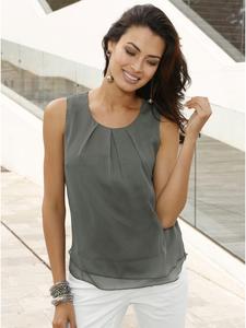 Блузка цвета хаки WITT WEIDEN