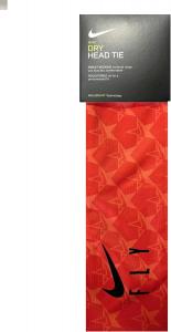 Повязка на голову NIKE Dri-Fit с принтом - унисекс, Fly - Orange