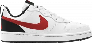 Кроссовки Nike Court Borough Low 2 GS 'White University Red', белый