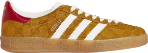 Кроссовки Adidas Gucci x Wmns Gazelle 'GG Monogram', коричневый