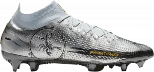 Бутсы Nike Phantom Scorpion Elite Dynamic Fit FG 'Secret Tournament Pack', серебряный
