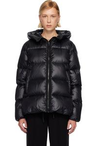 Пуховая куртка с капюшоном Serittes Moncler, черный