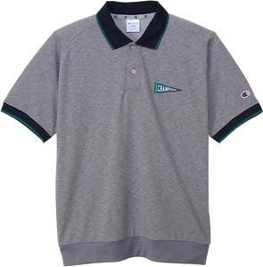 Мужская рубашка-поло для гольфа Champion, короткий рукав, антибактериальная, влагоотводящая, быстросохнущая, с защитой от УФ-излучения, с графическим логотипом, C3-ZG303