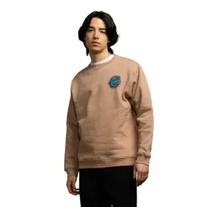 Толстовка Santa Cruz Crew dressen rose one, коричневый