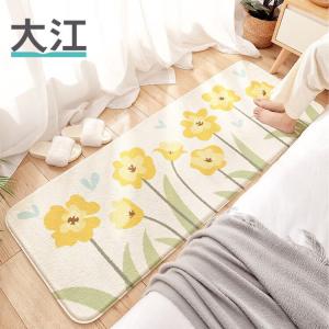 Dajiang Ковер 60х160 см для спальни, в стиле Ins, желтый, для девочек