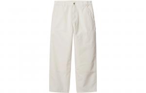 Mid Rise Wide Leg Jeans Carhartt WIP, белый