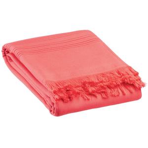 Банное полотенце Boho Bay Cancun, красный - хлопковая ткань - 90 x 1 x 180 см