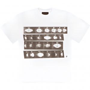 Футболка ко-бренда AUDEMARS PIGUET унисекс белая Travis Scott, белый