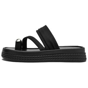 JOSINY Женские противоскользящие амортизирующие износостойкие шлепанцы Black, цвет Black