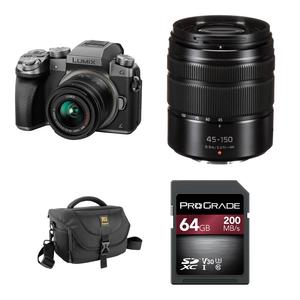 Беззеркальная камера Panasonic Lumix G7 Mirrorless Camera with 14-42mm f/3.5-5.6 and