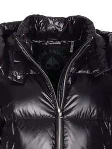 Утепленная куртка со съемным капюшоном Moose Knuckles, черный