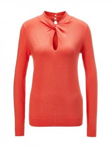 MADELEINE Свитер с узлом на воротнике-стойке в Мельбе