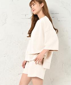 Комплект домашней одежды из шорт Pourvous, цвет Off White