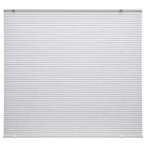 Жалюзи плиссе, блокирующие свет Ikea Hornvallmo, 100x130, светло-серый