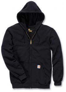 Толстовка Carhartt Midweight ZIP, черный