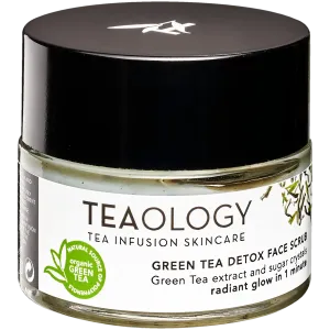 Teaology Tea Infusion Skincare скраб для лица на основе зеленого чая и настоя сахара, 50 мл