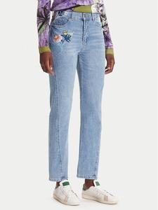 Джинсы straight fit Sunflower 25WWDD23 Desigual, синий