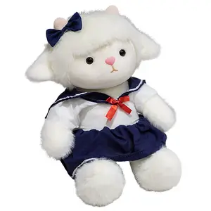 Плюшевая кукла милый ягненок в юбке Cartoon Cute Lamb In A Skirt, высота 40см YUEZHILIAN