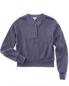 Великолепная термотолстовка Хенли Splendid, синий