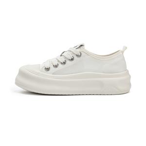 DAPHNE Женские скейтерские кроссовки лоу-топ экрю, цвет Ecru