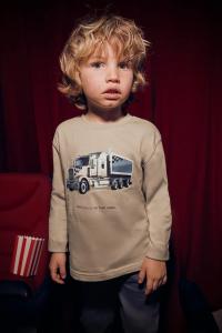 Детская хлопковая водолазка Mayoral, коричневый