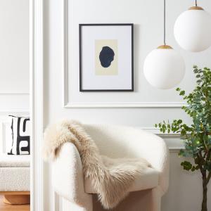 Картина Safavieh Fairy Fingerprint, слоновая кость / темно-синий